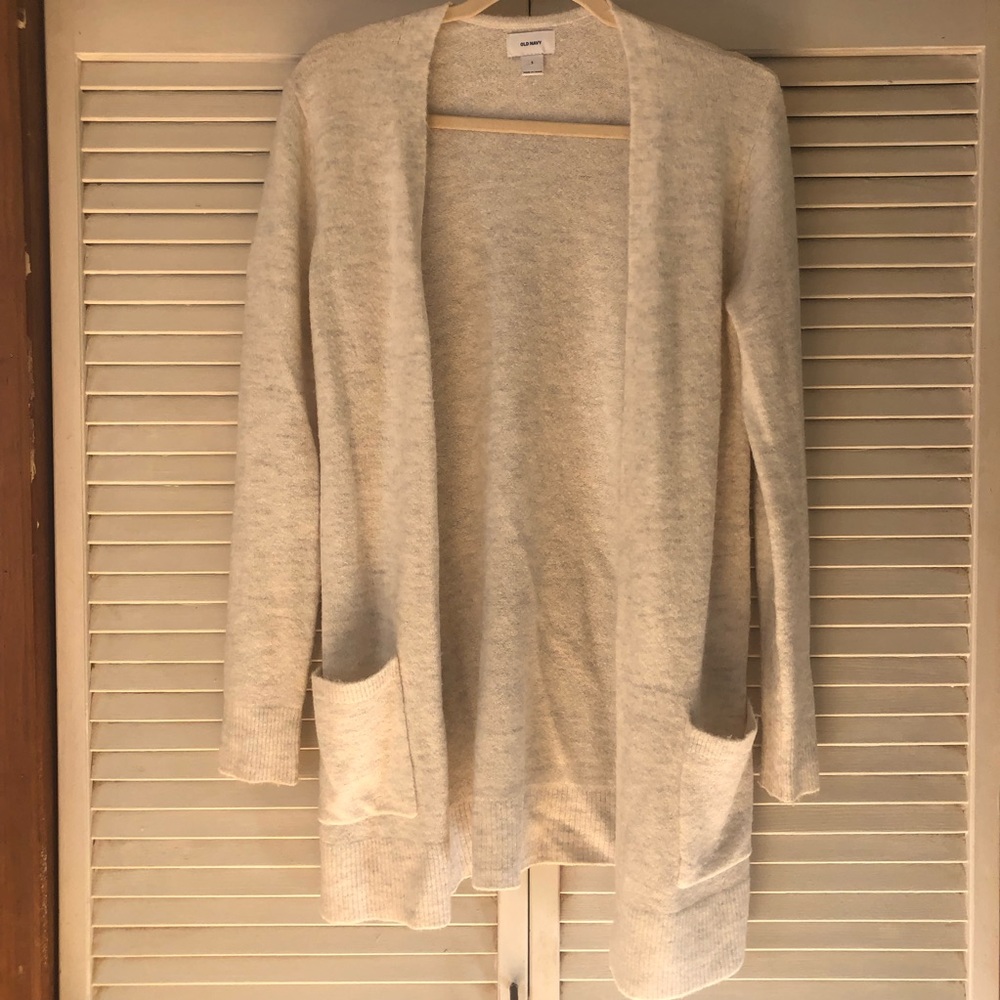 Light grey old navy cardigan